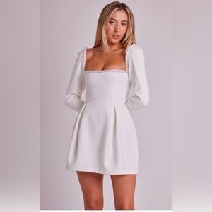 COPY - Odd Muse The Ultimate Muse Pearl Dress. White. Size S